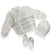 Set Golfino+Scarpette+Cappello in Cotone 0/6 Mesi