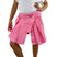 Shorts di Jeans effetto Gonna Plisse Neonata
