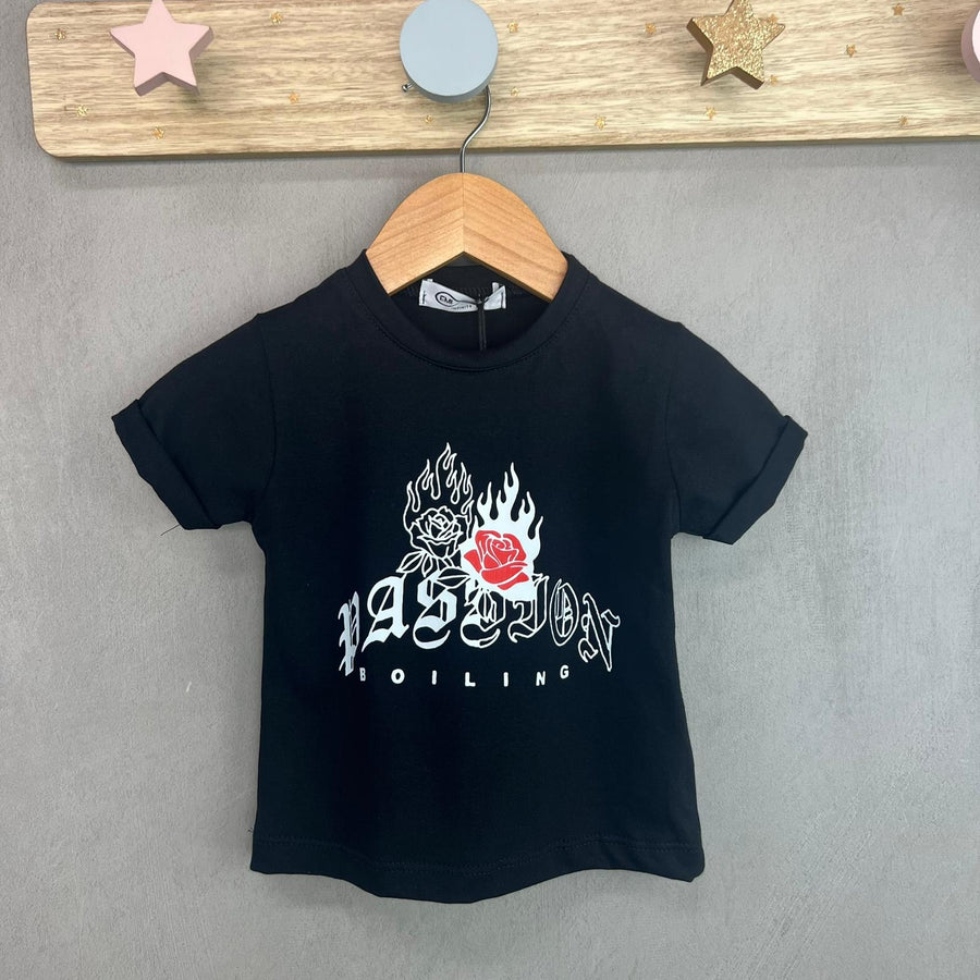 T-shirt stampata neonato
