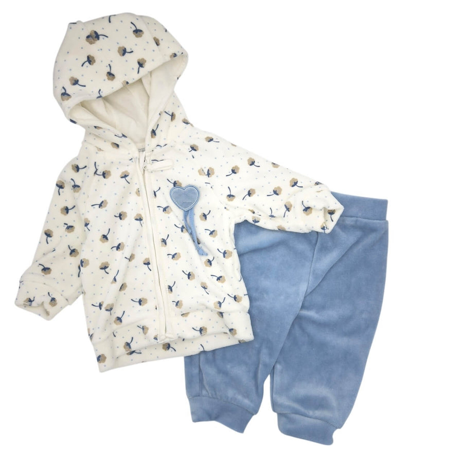 Tuta Neonata Pastello Ciniglia