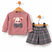 Completo 3 Pezzi Neonata Caldo Cotone - Fun Paris
