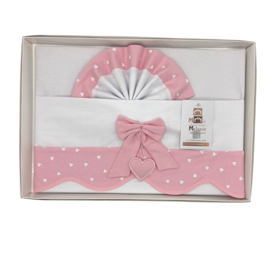 Completo Culla/Lettino Melanie 100% Cotone