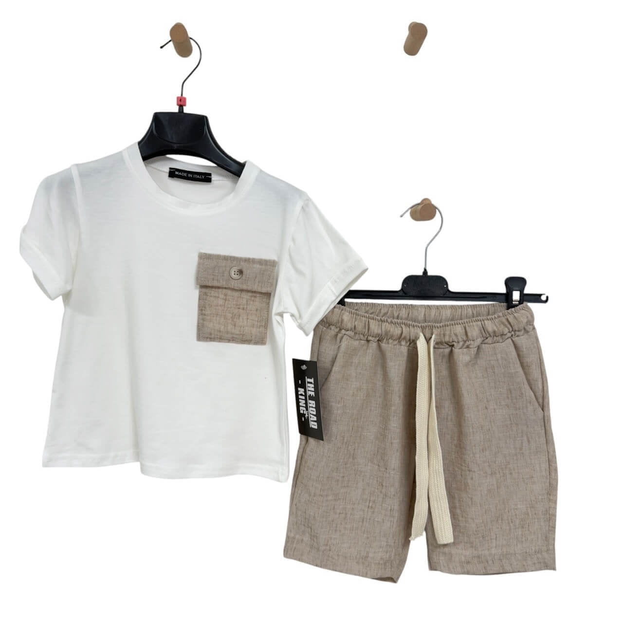 Completo 2 Pezzi Cotone Neonato