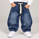 Jeans Blu Ballon Neonato - Rebel