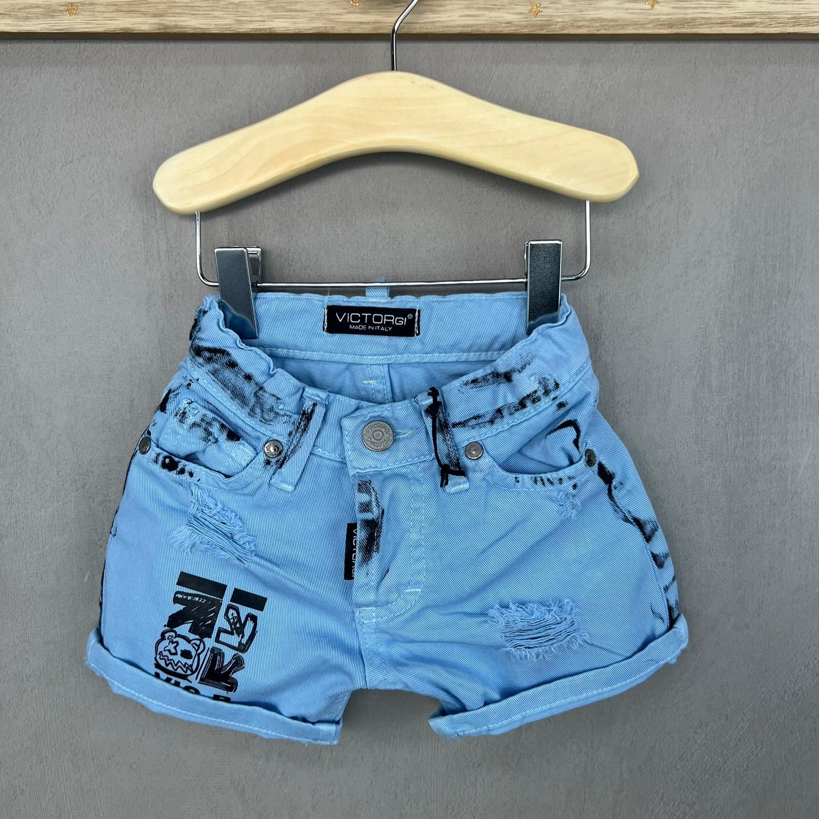 Bermuda in Jeans Neonato