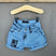 Bermuda in Jeans Neonato