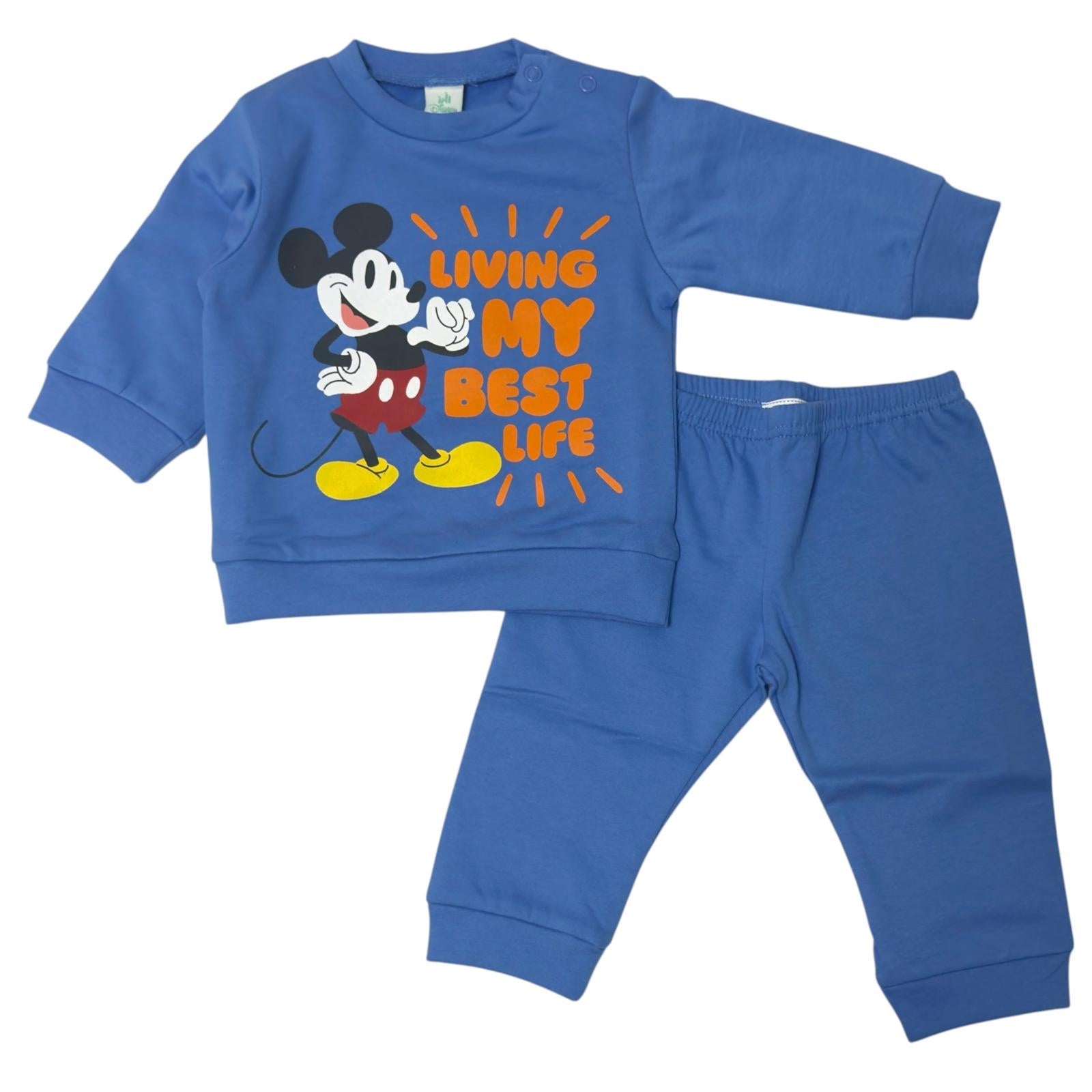 Pigiama Felpato Disney Mickey Mouse