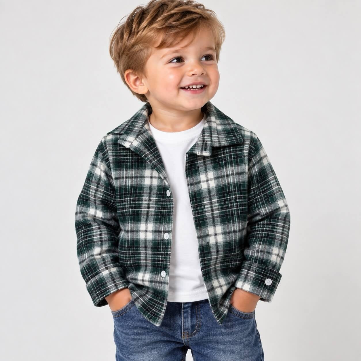 Completo – Camicia + T-shirt Bianca - Rebel