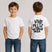 T-shirt retro Retro stampata Bimbo