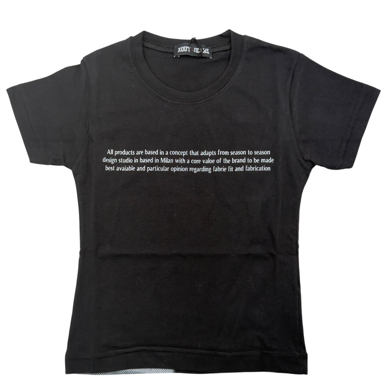 T-Shirt Bimbo Stampata fronte Retro