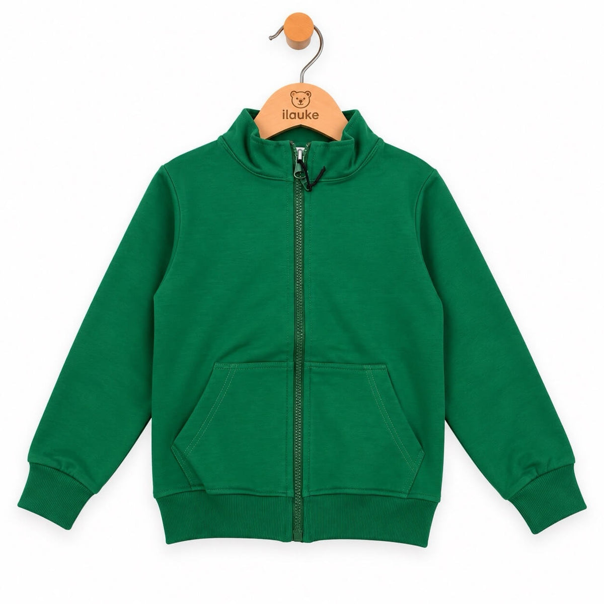 Felpa Cotone Verde