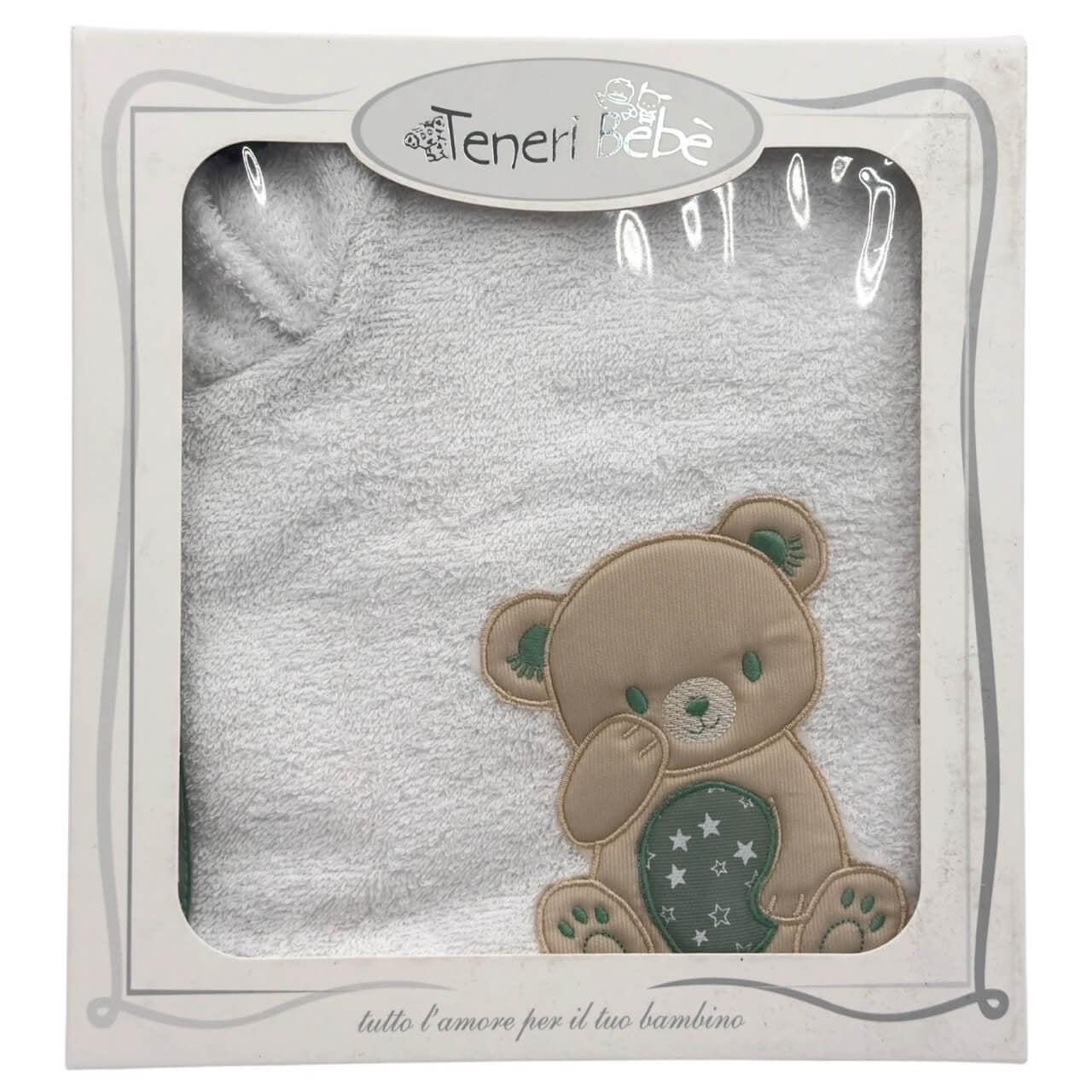 Accappatoio Poncho Spugna 2/5 Anni