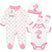 Set 4 pezzi in Caldo Cotone - Melanie