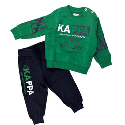 Tuta Felpata Kappa Neonato