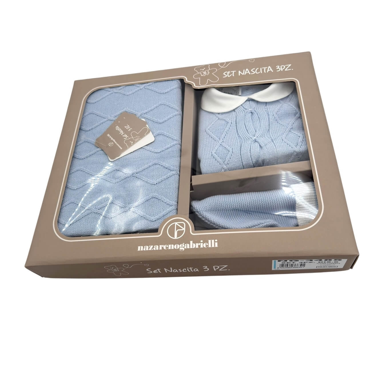 Set 3 Pezzi in Filo/Cotone Nazareno Gabrielli
