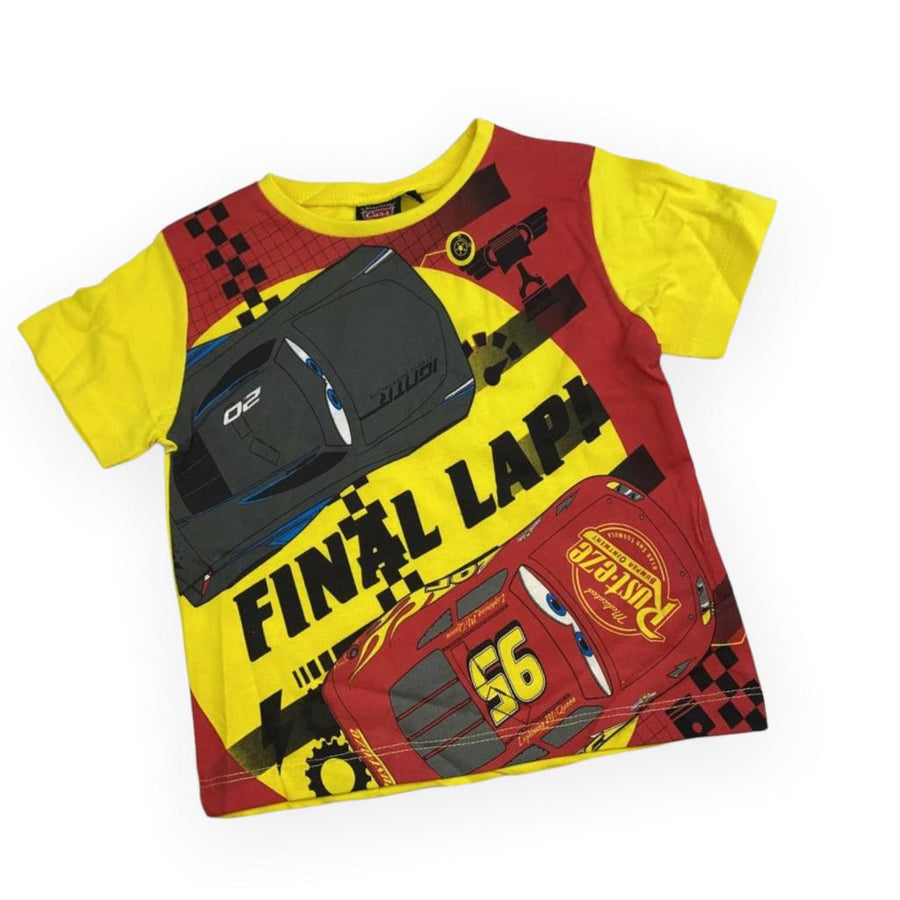 T-shirt Disney Cars 3/8 anni 100% Cotone