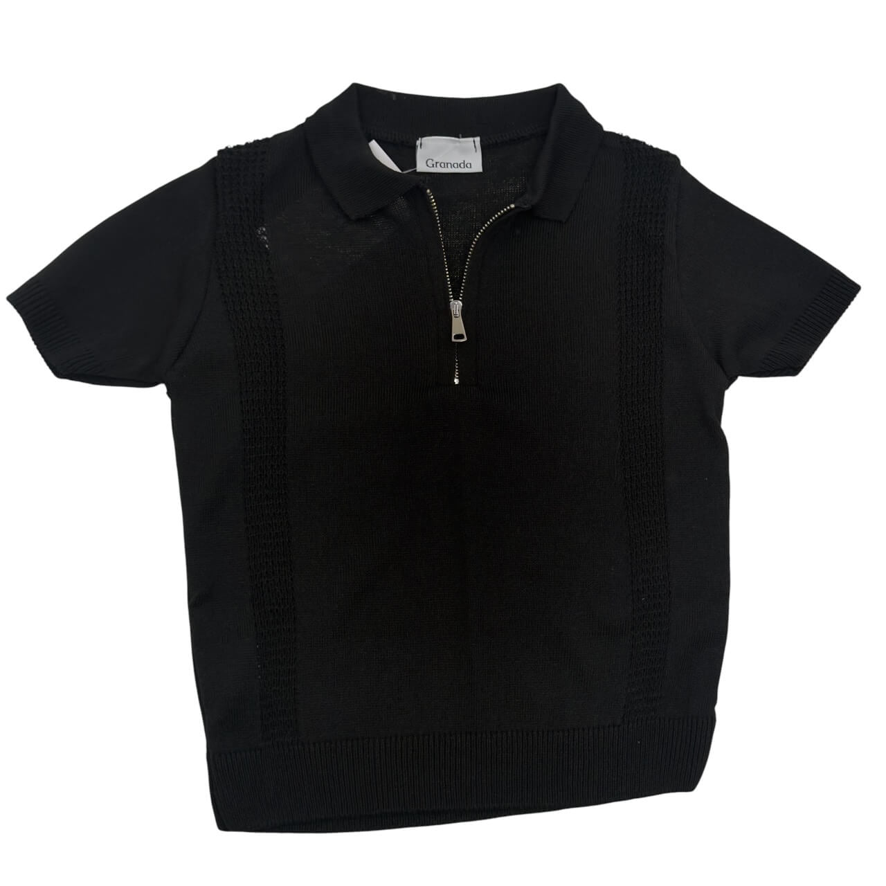 Polo Zip in Filo - Granada