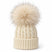 Cappello in Misto Lana PopPon in Volpe