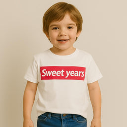 T-shirt Sweet Years 3/7 anni Bimbo