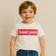 T-shirt Sweet Years 3/7 anni Bimbo