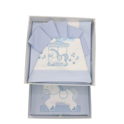 Completo Lenzuola + Copertina Cotone Lettino