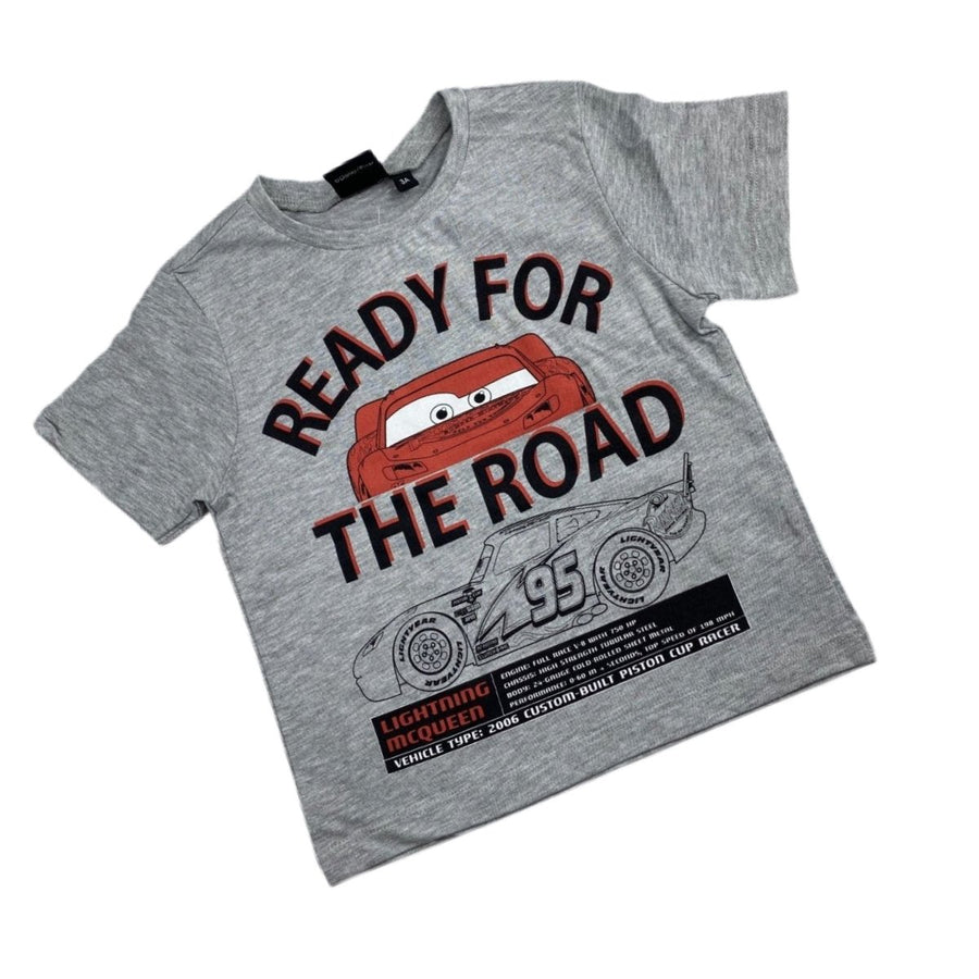T-shirt Disney Cars 3/8 anni 100% Cotone