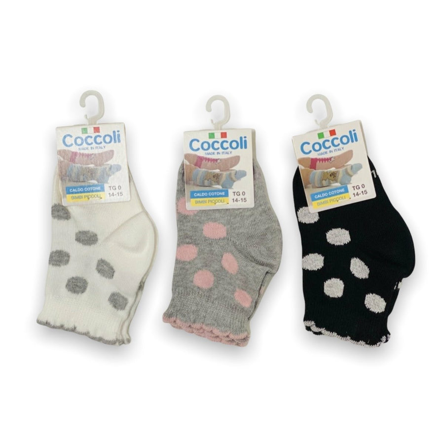 3 Calzini in Caldo cotone Neonata