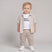 Completo 3 Pezzi Cotone neonato - Jhon Fit