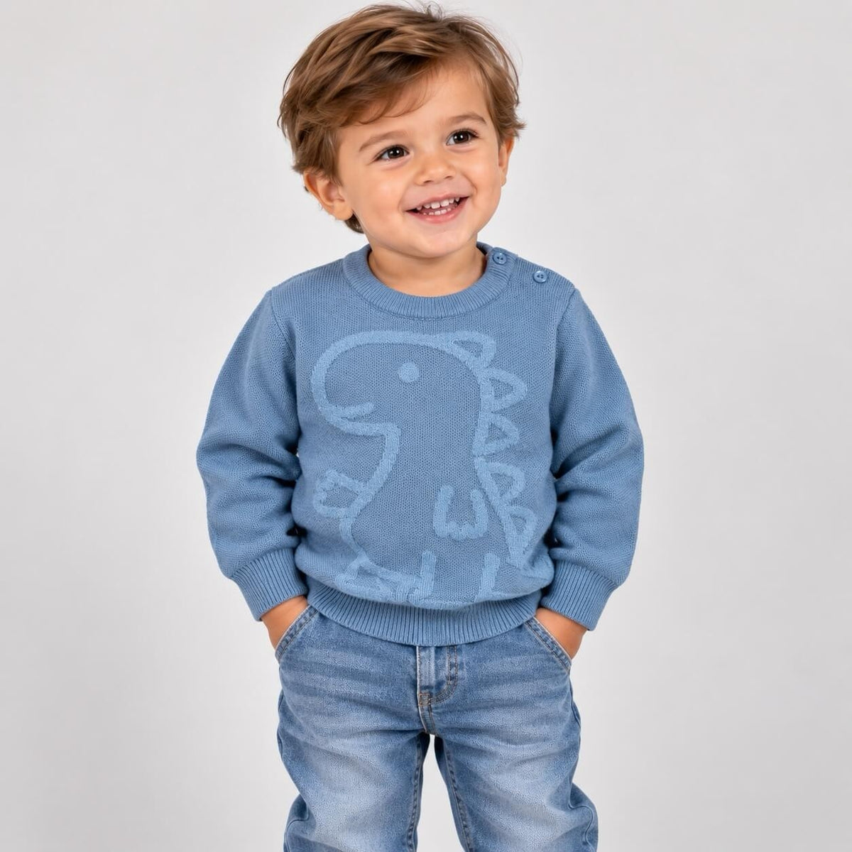 Maglione Neonato Girocollo