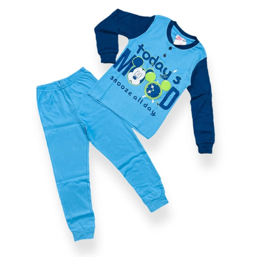 Pigiama in Caldo Cotone Mickey Mouse