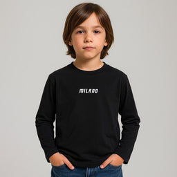 T-Shirt a Manica Lunga Caldo cotone