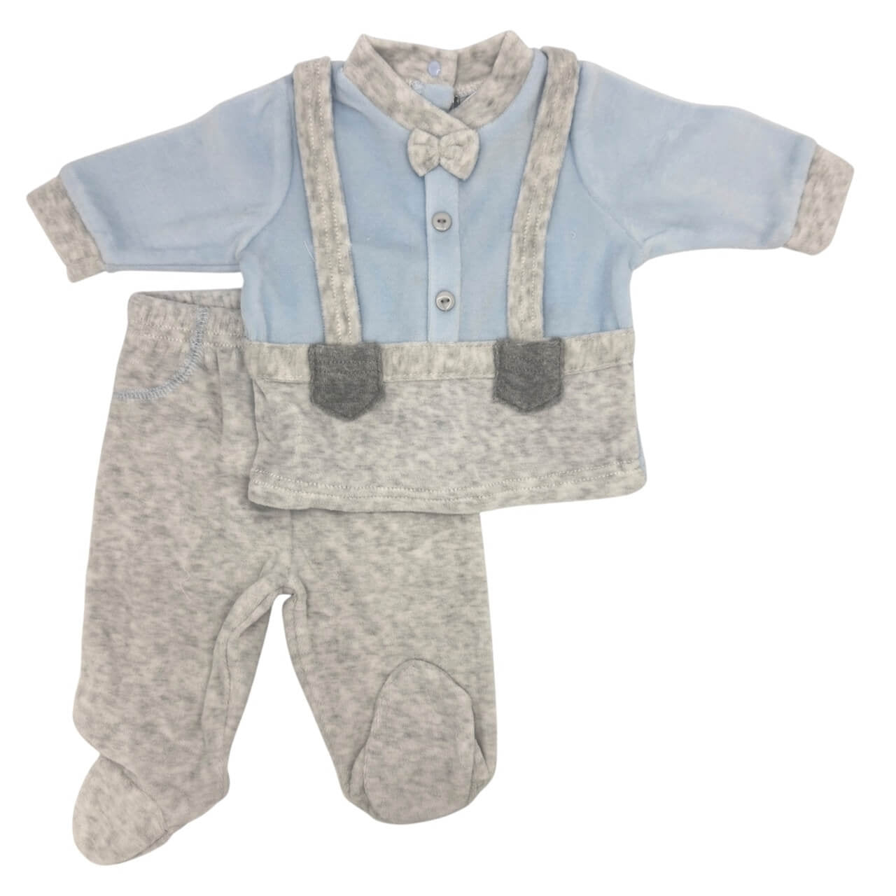 Tutina 2 Pezzi ciniglia Batuffolini