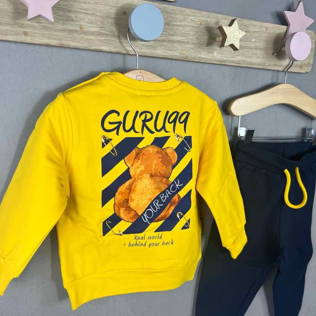 Tuta Felpata Guru Neonato