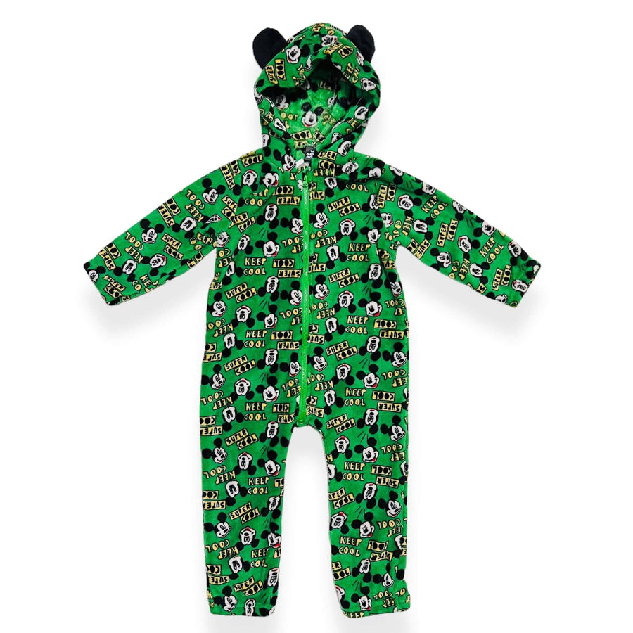 Pigiama a Tutone in Coral Mickey Mouse