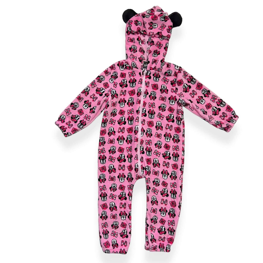 Pigiama a Tutone in Coral Minnie