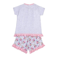 Pigiama Corto 100% Cotone Disney Minnie