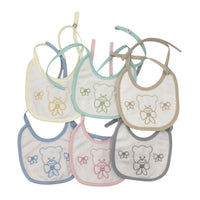 6 Bavette Ricamate Irge con Laccetti