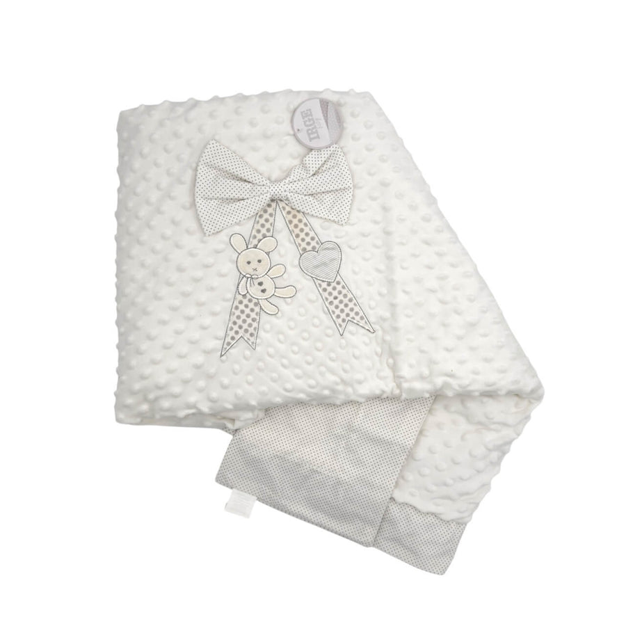 Coperta in Coral Per culla/Lettino 100x130cm