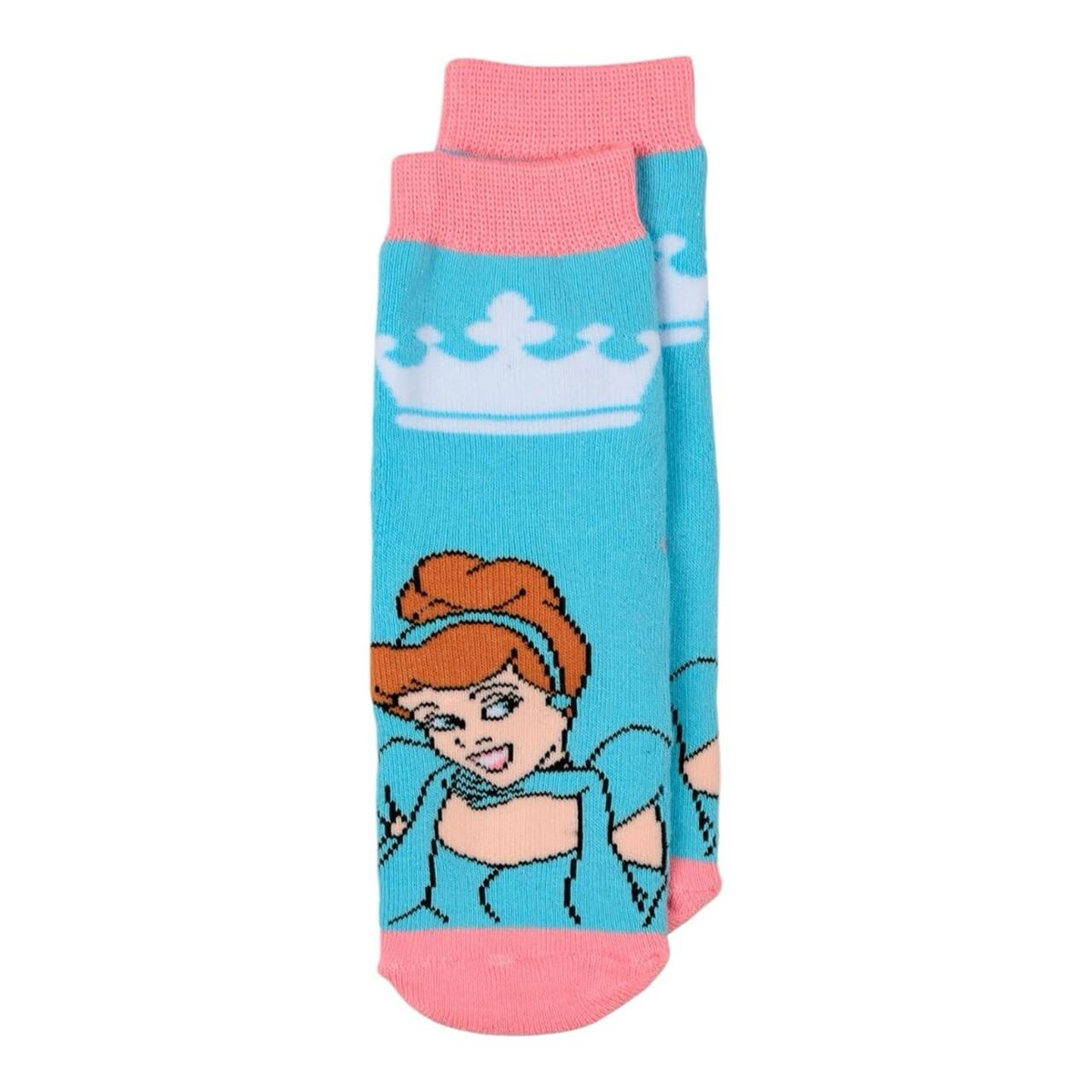 3 Coppie Calzini Antiscivolo Bambina – Principesse Disney