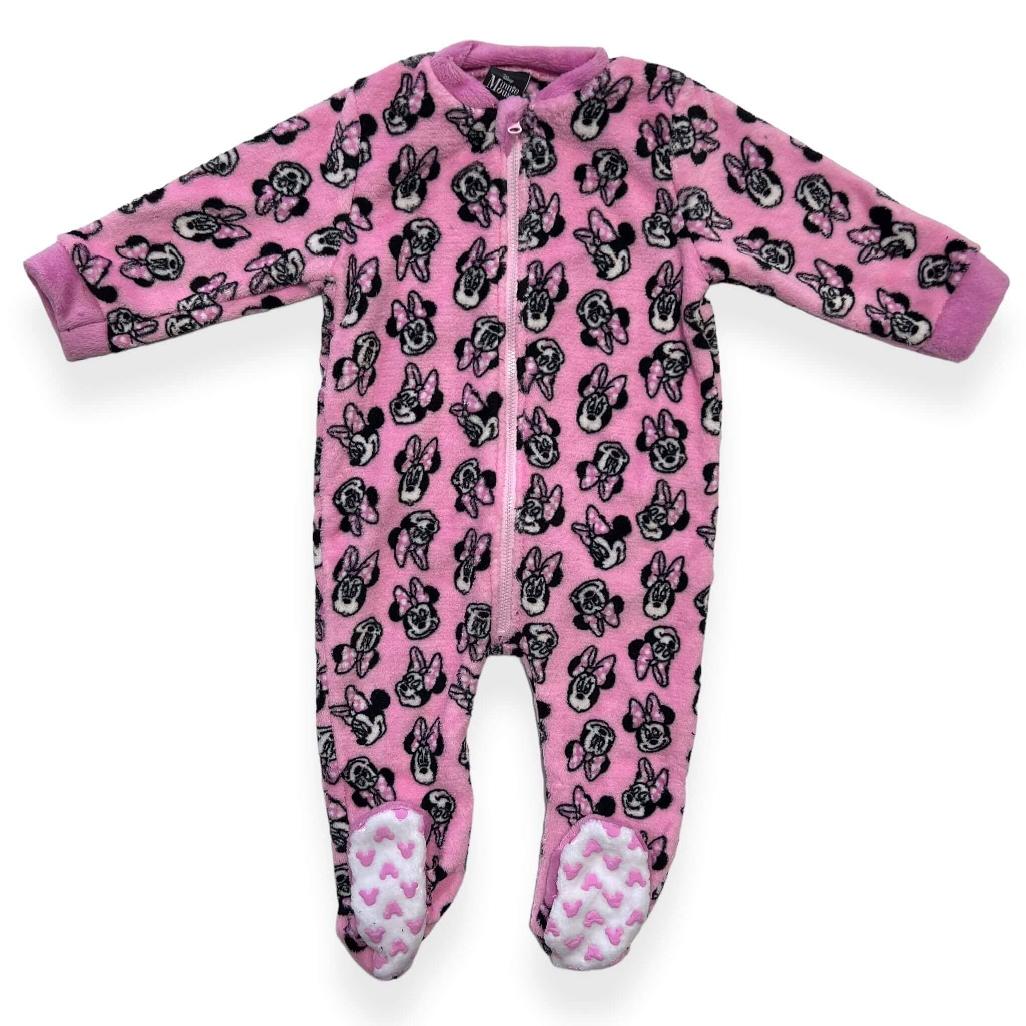 Pigiama a Tutone in Coral Minnie