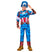 Costume di Capitan America Black Line