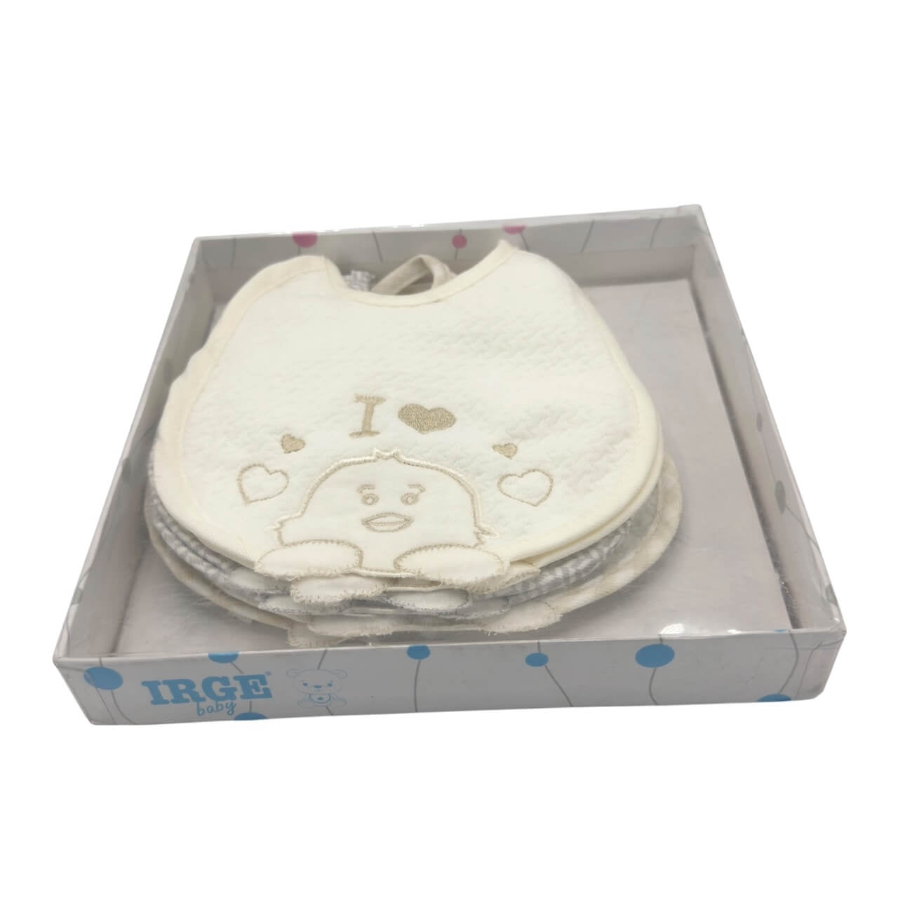 6 Bavette Ricamate Irge con Laccetti