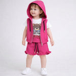 Completo Bimba 3 Pezzi Cotone