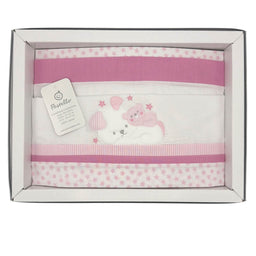 Completo Carrozzina Pastello 100% Cotone