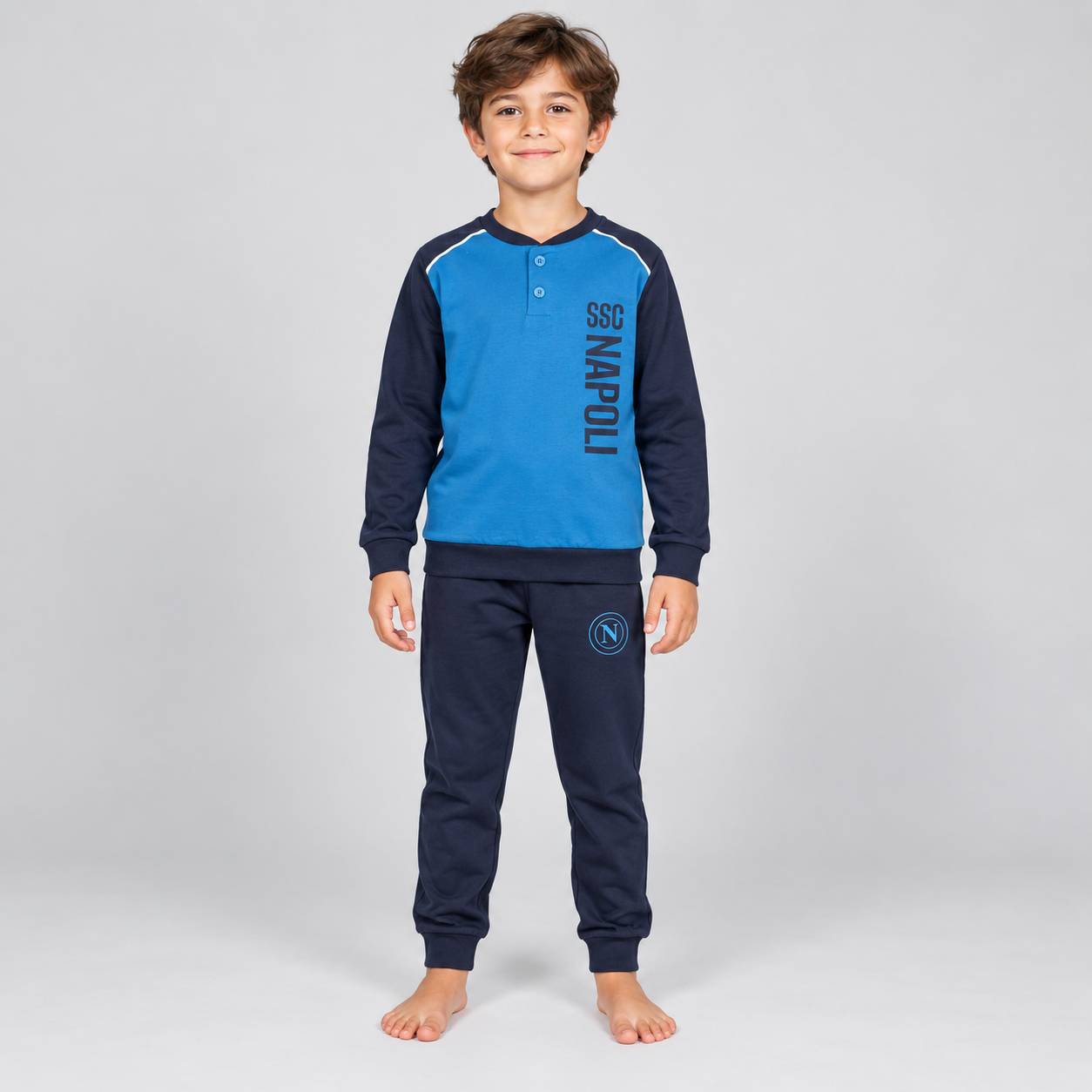 Pigiama Bambino SSC Napoli in Caldo Cotone