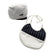Set Cappello in ciniglia + Bavetta caldo cotone Pastello 0/3 Mesi