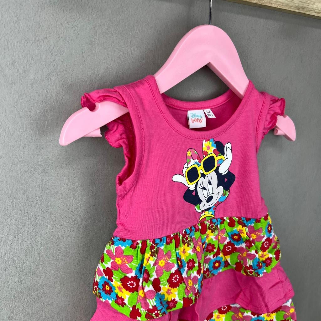 Abito Disney Minnie  100% Cotone