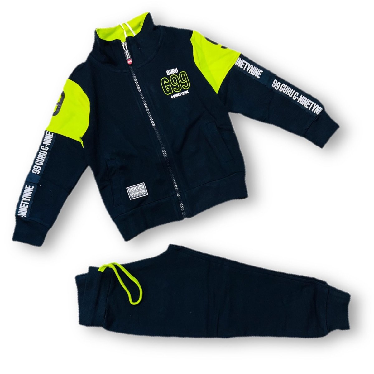 Tuta Cotone con zip Guru