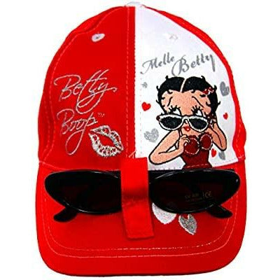 Berretto betty Boop con occhiali