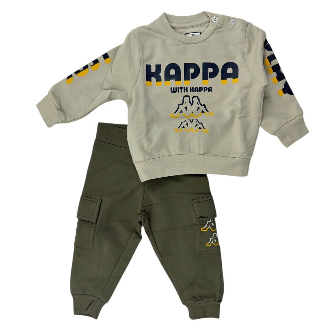 Tuta Felpata Kappa Neonato